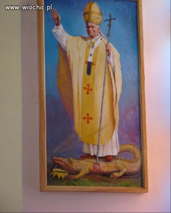Obraz z ołtarza w Pobierowie