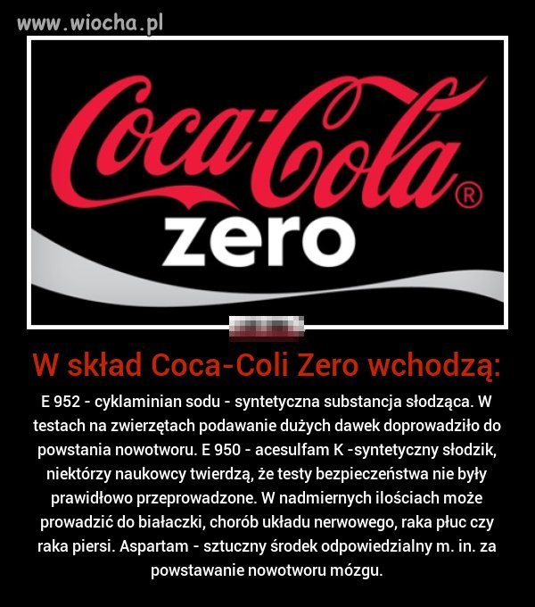 Coca Cola zero
