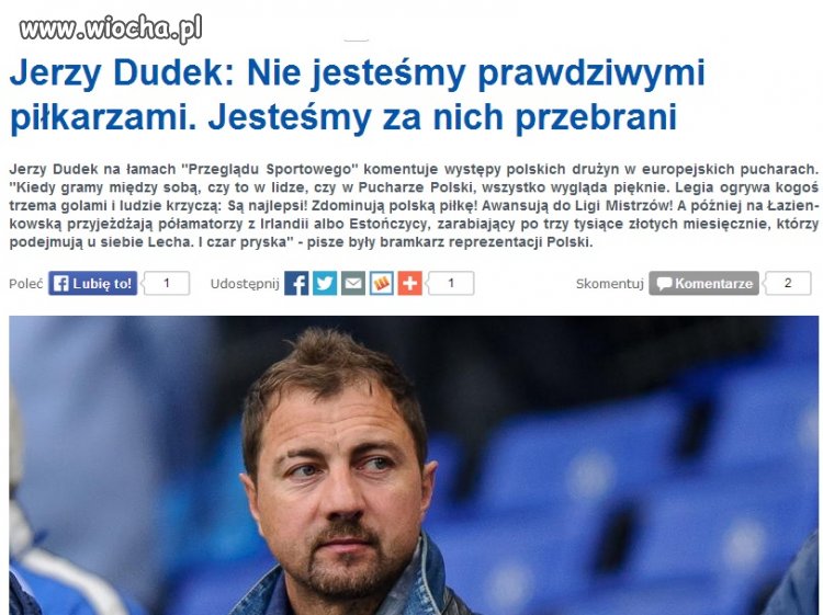 Cała prawda o polskiej piłce...przebierańcy