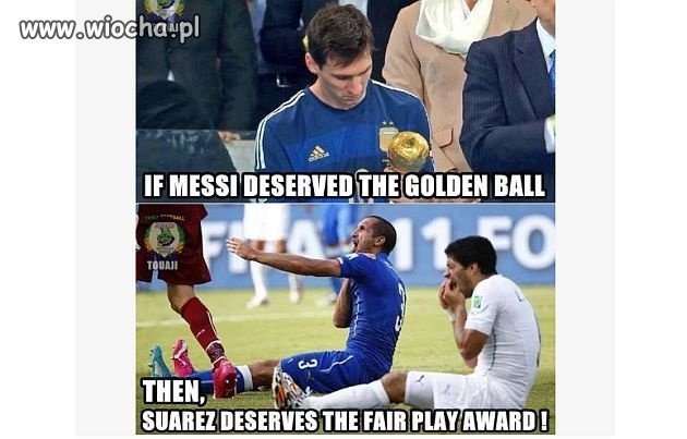 Jesli Messi zasłużył na złotą piłkę