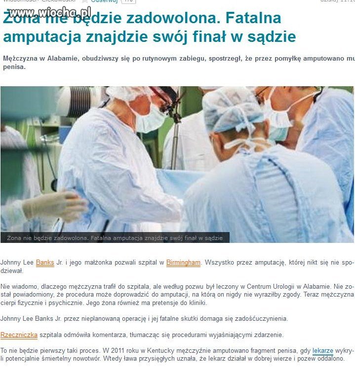 Fatalna pomyłka...