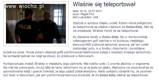 Mówią że to niemożliwe.