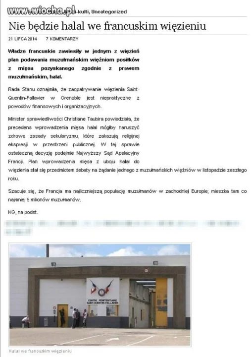 Bravo dla francuskich władz!