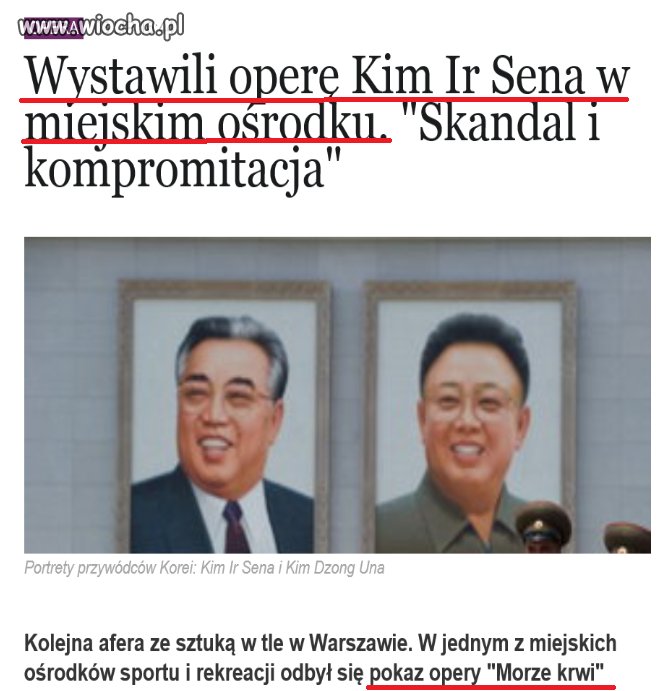 Krwawy teatrzyk wielkiego Kima