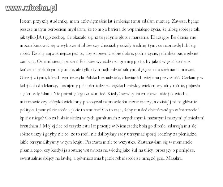 Trochę szczerej prawdy...