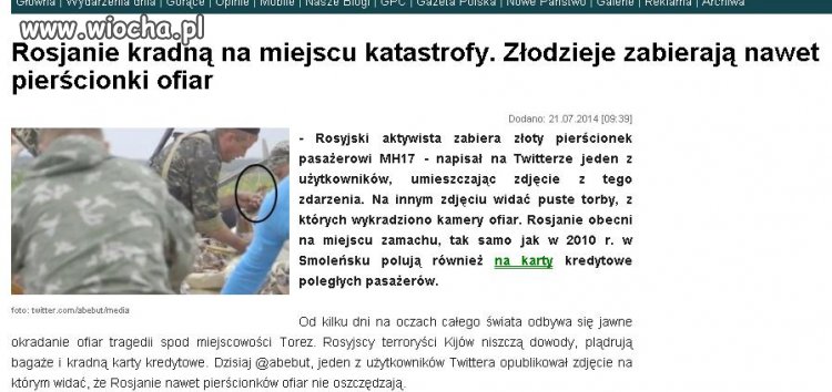 Ruskie bydlaki nie uszanują niczego