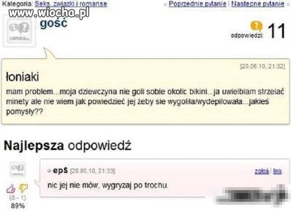 Mistrz złotej rady w akcji!