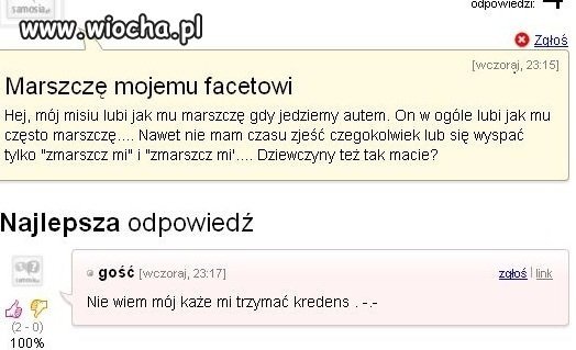 Zmarszcz mi, zmarszcz mi