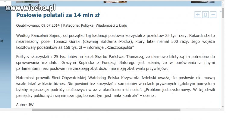 Posłowie to mają ciężko...