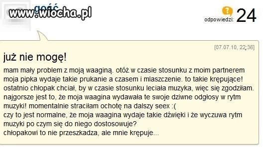 Wagina w rytmie muzyki