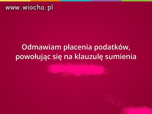 Wiocha czy nie...