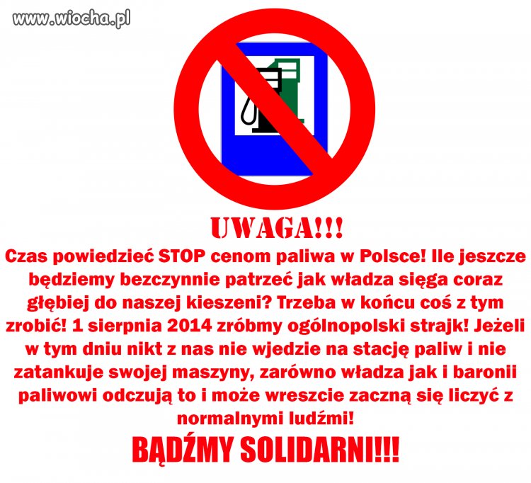 1 Sierpnia 2014 - Udostępnij