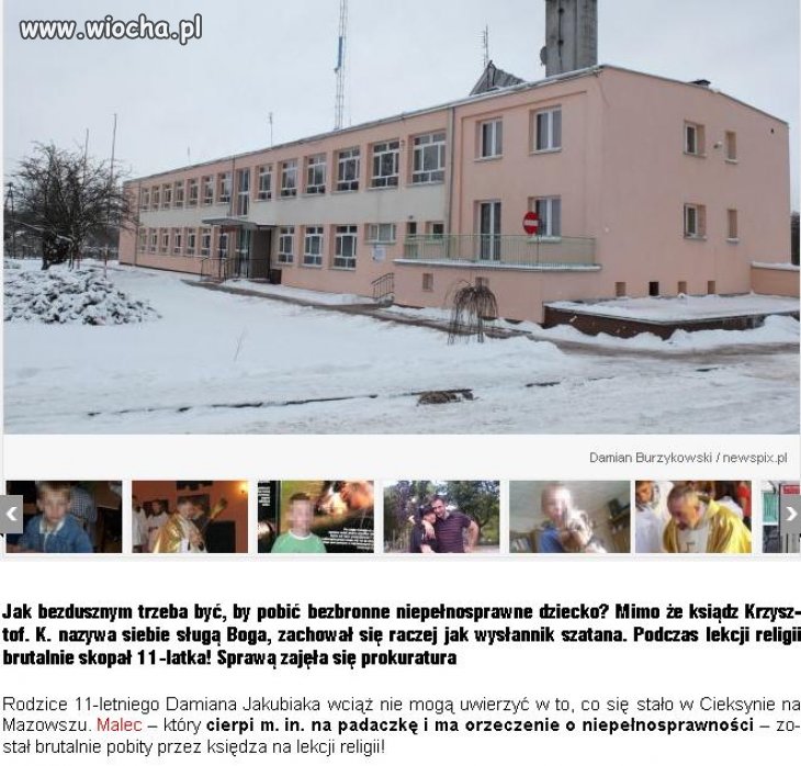 To dla księdza niezła gratka skopać 11-latka 