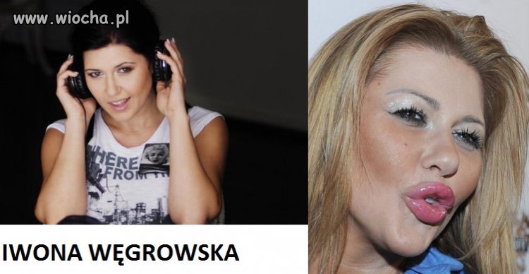 Iwona Węgrowska kiedyś i dziś...