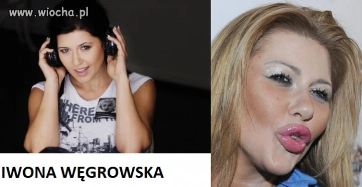 Iwona Węgrowska kiedyś i dziś...