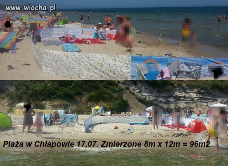 Chamstwo nad Polskim morzem