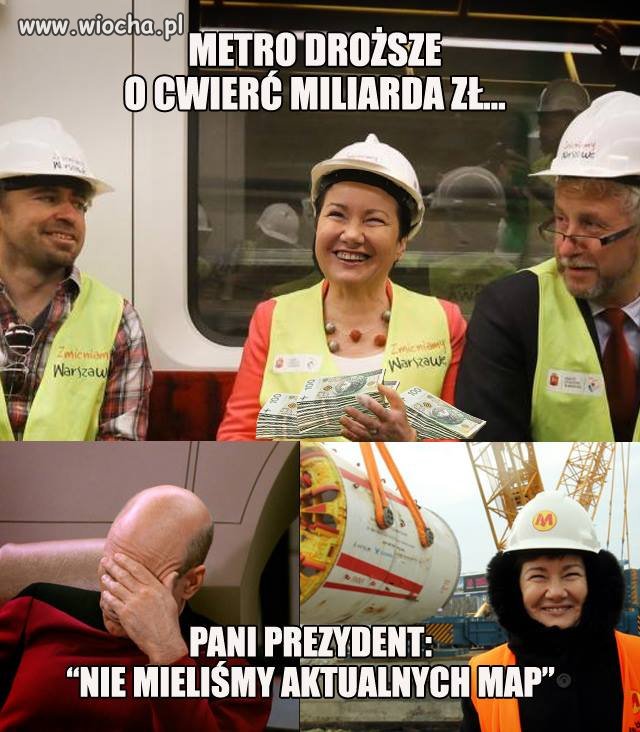 Najdroższe metro w Europie będzie więc jeszcze droższe 