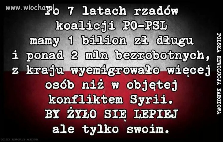 By żyło się lepiej...