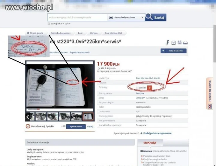 Sprzedając auto, upewnij się...