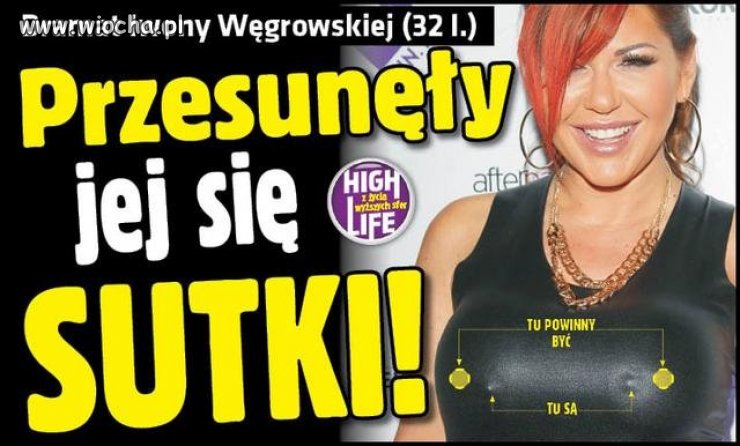 Krzywe sutki Iwony wykryte przez SE