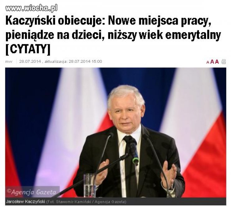 W obietnicach przebija nawet Tfuska 