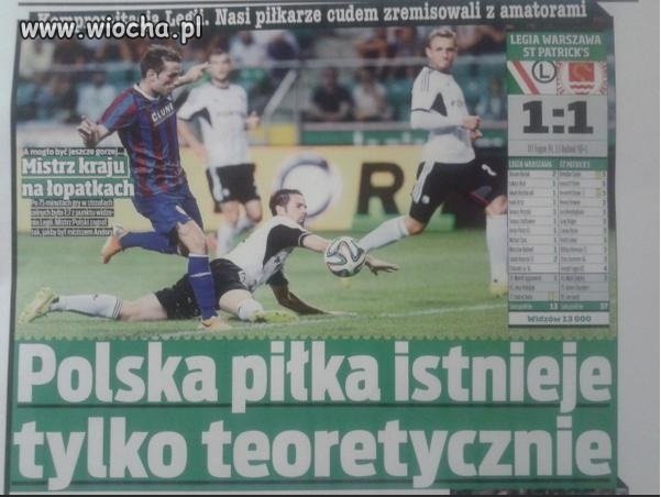 I taka jest smutna prawda
