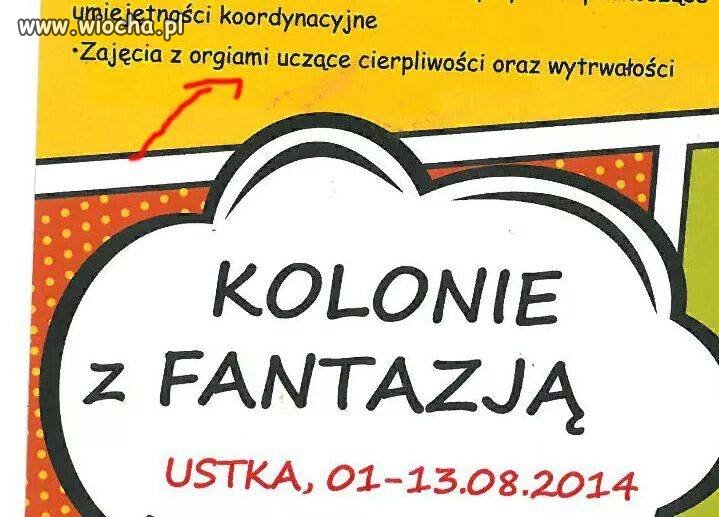 Kolonie z fantazją 