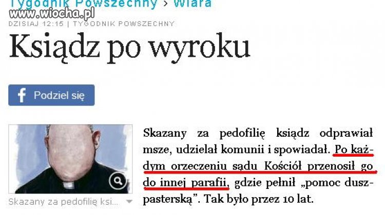 Tak kościół walczy z pedofilią ...