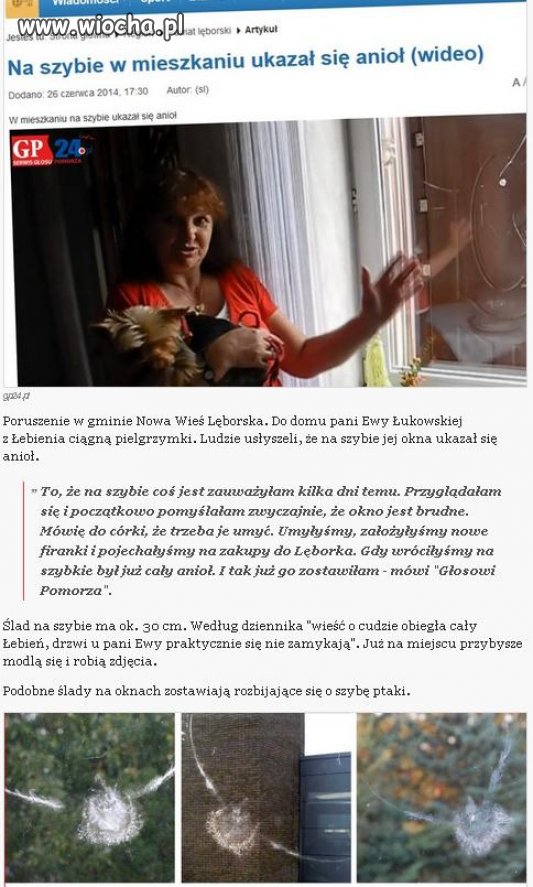Ja mam często takie objawienia na samochodzie