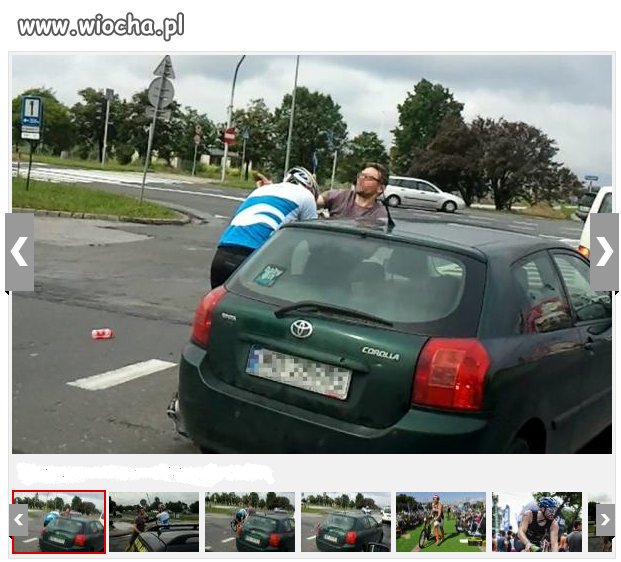Maciej Dowbor "Mam prawo jeździć środkiem ulicy !"