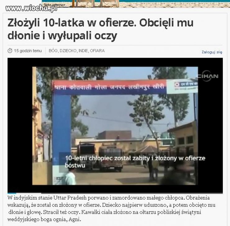 Bogu w ofierze... 