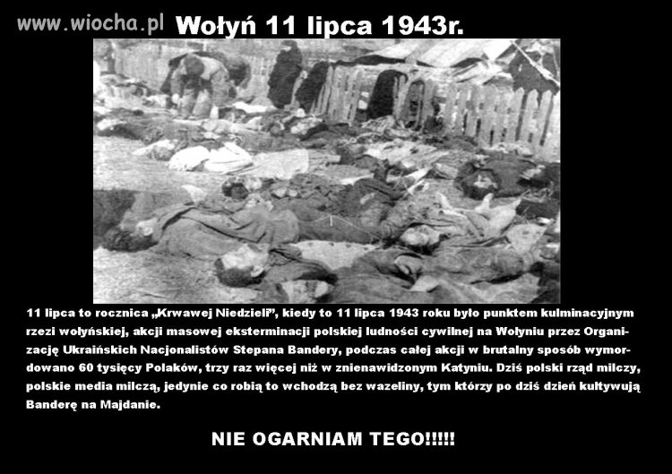 11 LIPCA 1943 WOŁYŃ