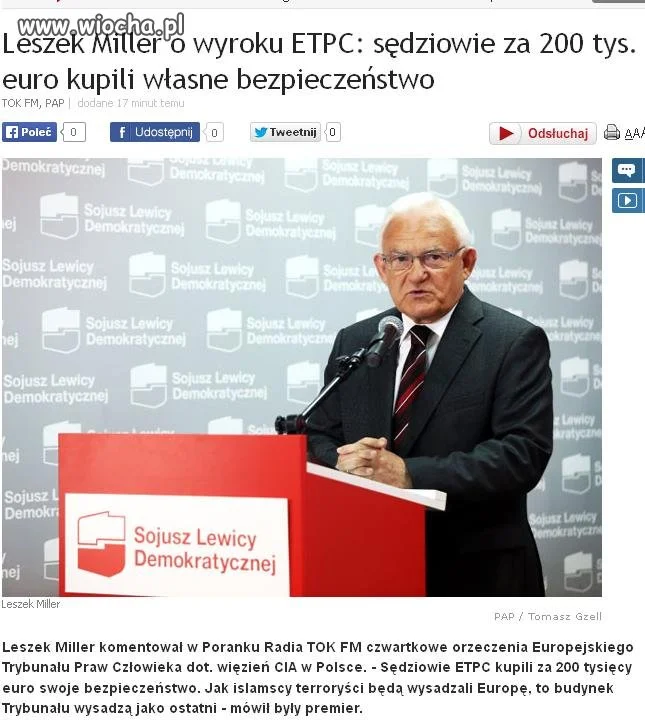 Finansowanie terrorystow przez PL