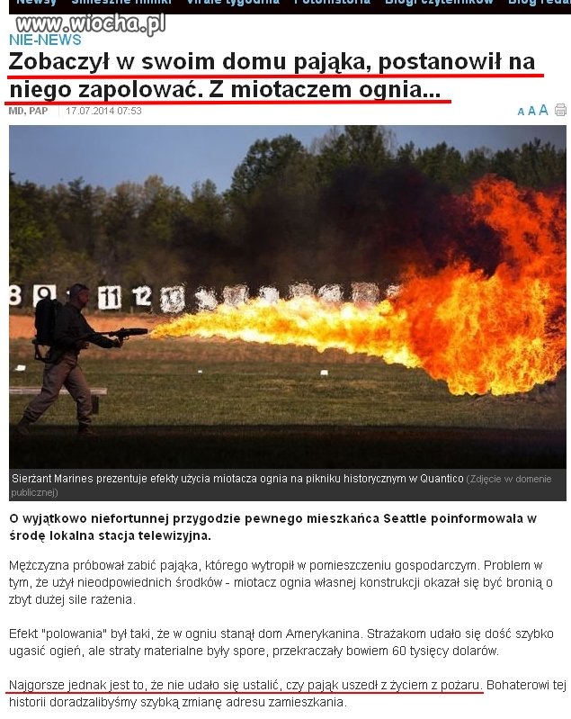 Uszedł, uszedł...