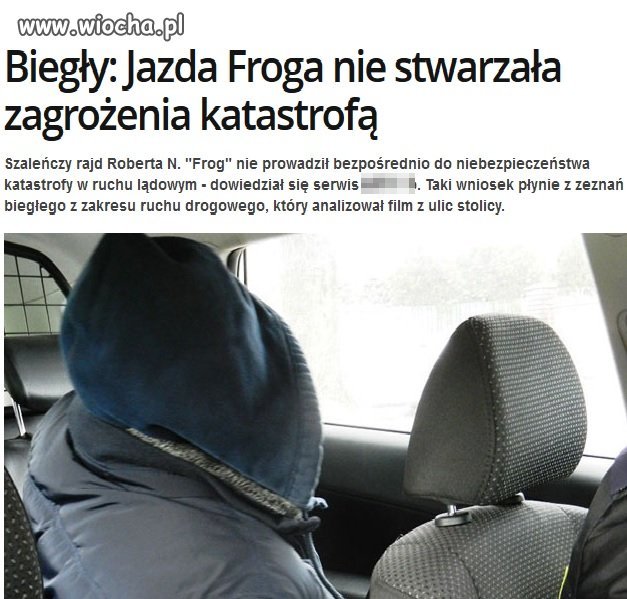 Nie wiem jak wy ale ja od dziś jeżdżę "na Froga"
