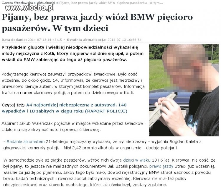 Kolejny imbecyl