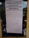 W związku z remontem parkingu przed moim blokiem. 