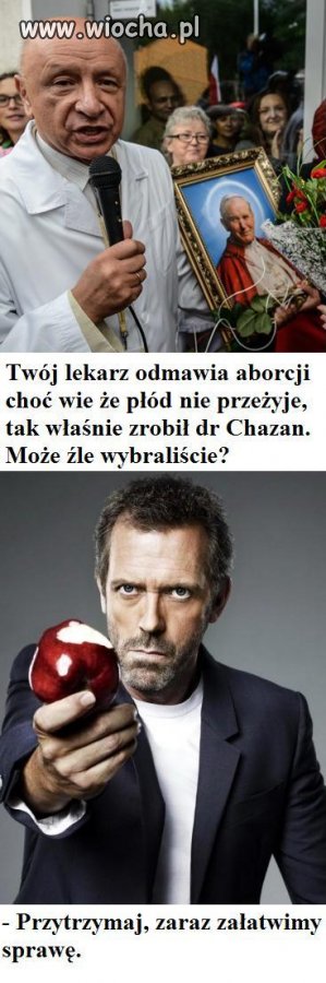 Wybór lekarza należy do ciebie.