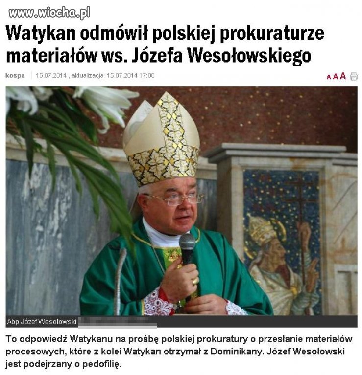 Tak Watykan walczy z pedofilią wśród duchownych 
