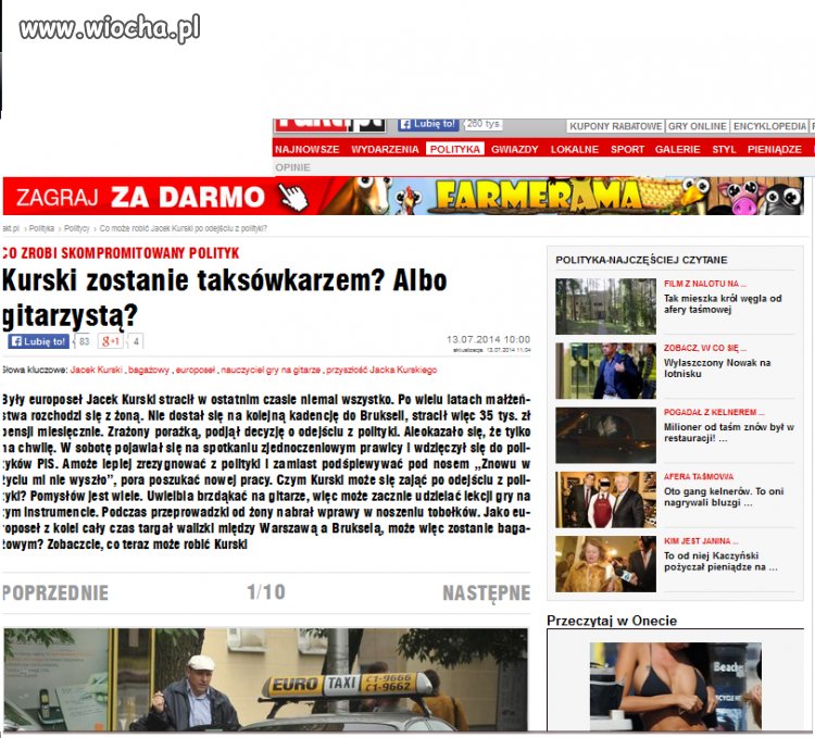 Gdy nierób straci dochody...