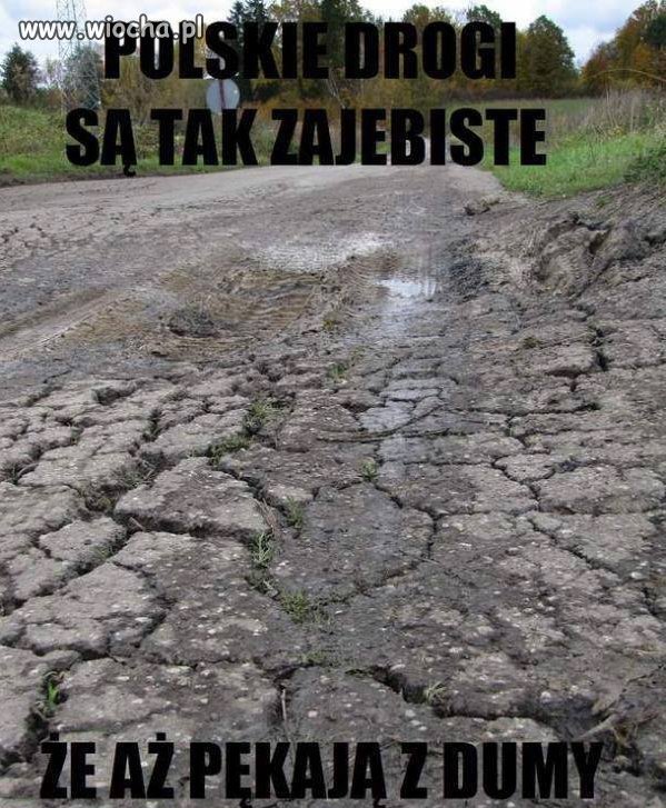 Polskie drogi są tak śliczne 