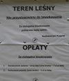 Opłaty za nielegalne biwakowanie