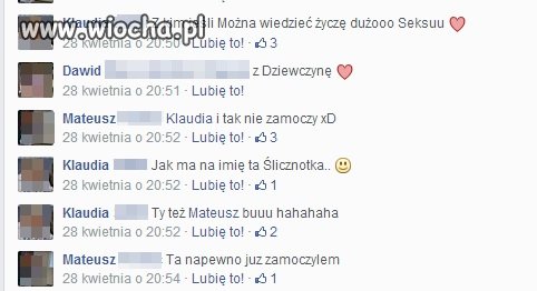 Dzieci i szczerość na  facebooku ...