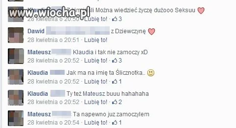 Dzieci i szczerość na  facebooku ...