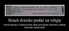 Strach dziecko posłać na religię 