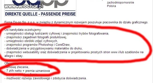 Mega Oferta Pracy dla Grafika