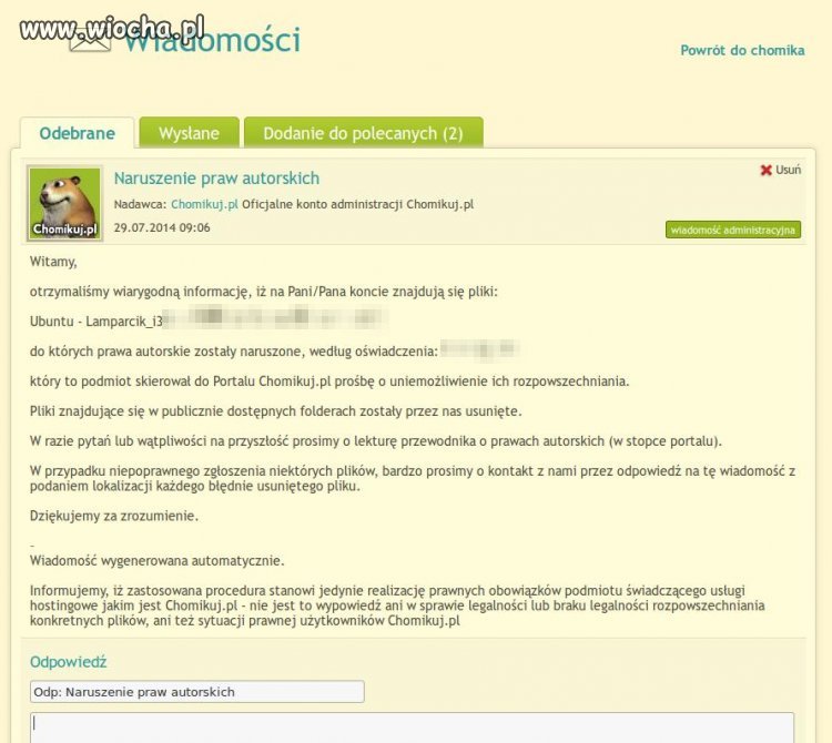 Linux jest nielegalny... Nie rozśmieszajcie mnie 