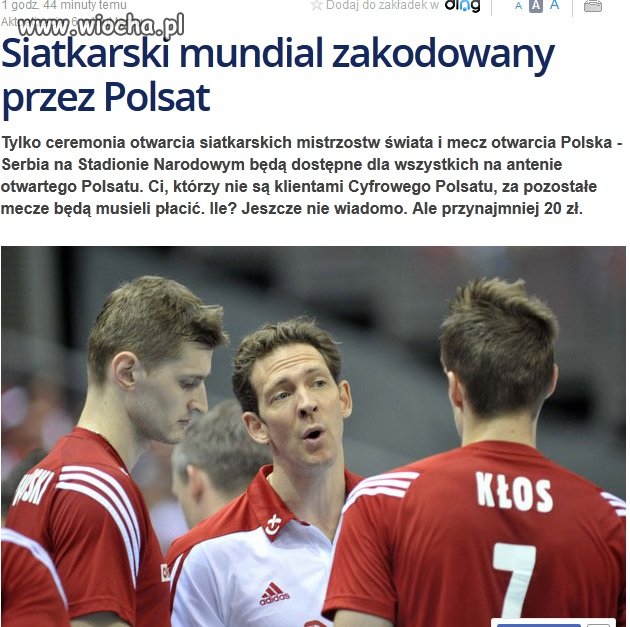 Wiocha dla Polsatu