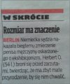 Sędzina nakazuje biegłemu mierzyć przyrodzenie.
