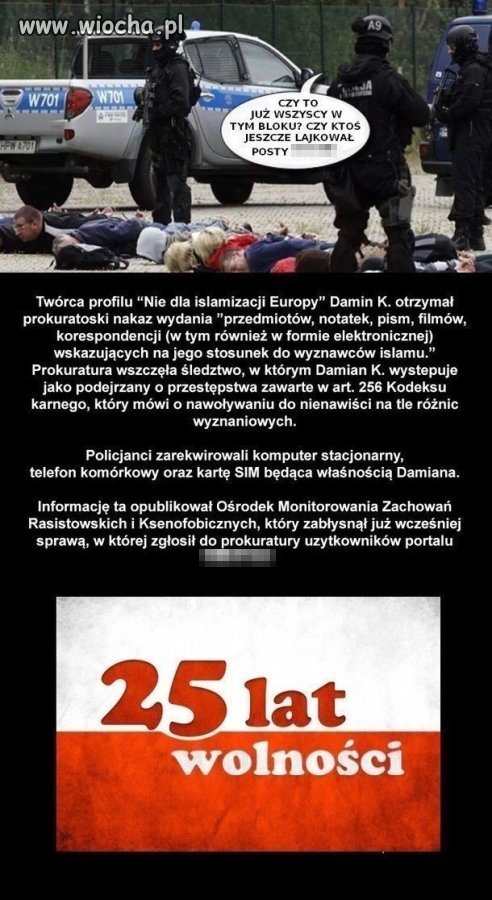 Gdzie ta wolność??